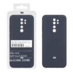 قاب سیلیکونی پاک کنی اورجینال درجه یک Xiaomi Redmi Note 8 Pro - سرمه ای کد 1 (پک دار)