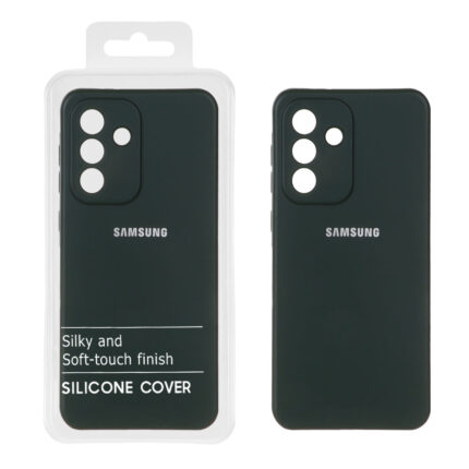 قاب نیو سیلیکون محافظ لنزدار RFF مدل Samsung Galaxy A56 / A36 - سبز تیره (پک دار)