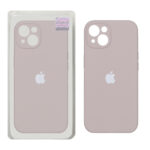قاب سیلیکونی پاک کنی اورجینال Master Quality مدل Apple iPhone 13 / iPhone 14 - خاکی (پک دار)