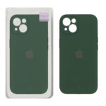 قاب سیلیکونی پاک کنی اورجینال Master Quality مدل Apple iPhone 13 / iPhone 14 - سبز تیره (پک دار)