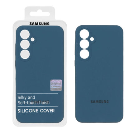 قاب سیلیکونی پاک کنی اورجینال Master Quality مدل Samsung Galaxy A55 - سبز کله غازی (پک دار)