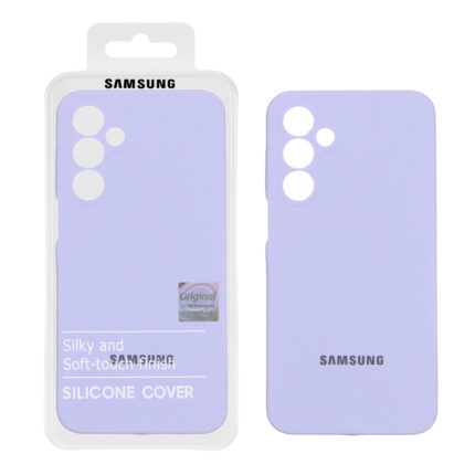 قاب سیلیکونی پاک کنی اورجینال Master Quality مدل Samsung Galaxy A16 - یاسی (پک دار)
