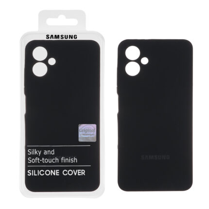 قاب سیلیکونی پاک کنی اورجینال Master Quality مدل Samsung Galaxy A06 - مشکی (پک دار)