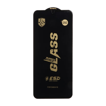 محافظ صفحه نمایش شیشه ای درجه یک Full Cover Super X OG - ESD OVOG مدل Samsung Galaxy A17 / A16 / A26