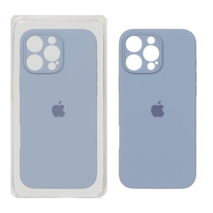 قاب سیلیکونی پاک کنی محافظ لنزدار اورجینال Apple iPhone 16 Pro Max - فیلی (پک اصلی)