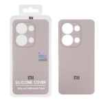 قاب سیلیکونی پاک کنی اورجینال Master Quality مدل Xiaomi Redmi Note 14S / Note 13 Pro 4G / M6 Pro 4G - خاکی (پک دار)
