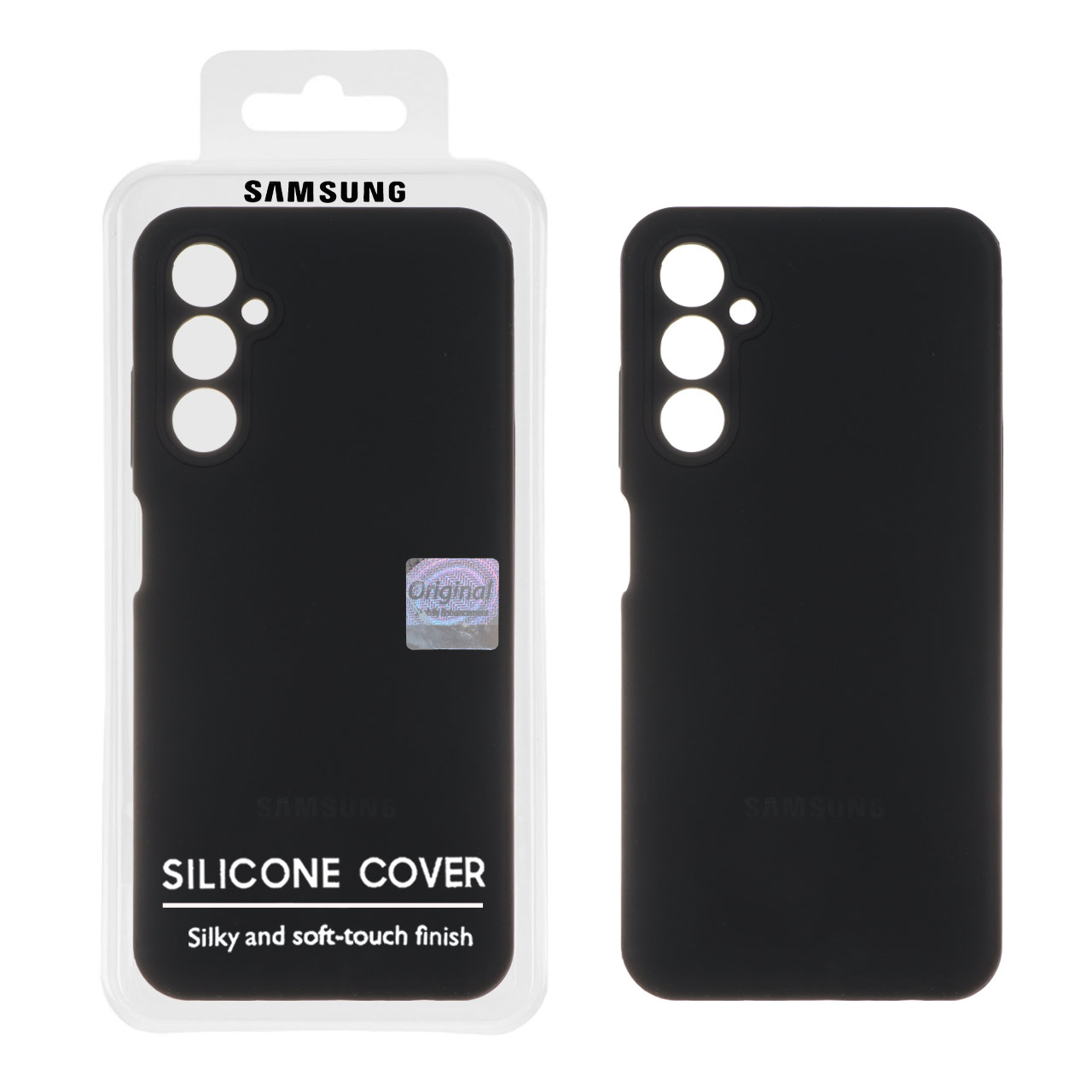 1316644 قاب سیلیکونی پاک کنی اورجینال Master Quality مدل Samsung Galaxy A05s / M14 4G / F14 4G - مشکی (پک دار) - تصویر 1