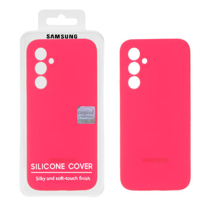 قاب سیلیکونی پاک کنی اورجینال Master Quality مدل Samsung Galaxy A54 - صورتی فانتزی (پک دار)