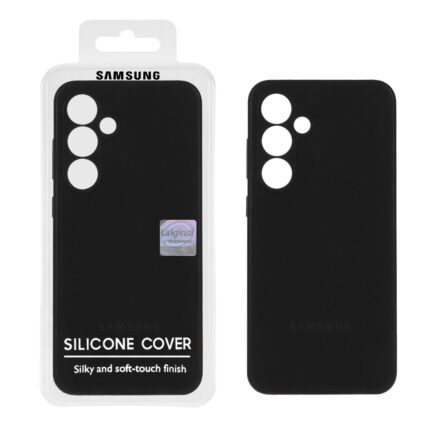 قاب سیلیکونی پاک کنی اورجینال Master Quality مدل Samsung Galaxy S24 FE - مشکی (پک دار)