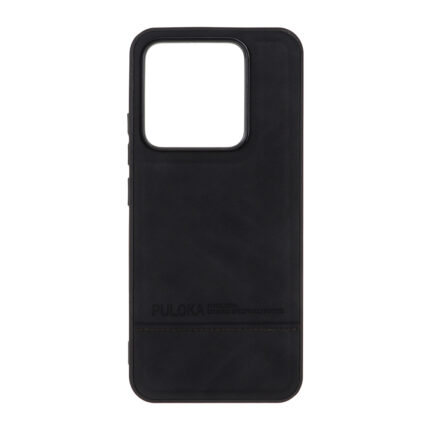 قاب Puloka طرح جیر دوخت دار مدل Xiaomi Mi 14 - مشکی