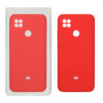 قاب سیلیکونی پاک کنی محافظ لنزدار اورجینال Xiaomi Redmi 10A / Redmi 9C / Poco C31 - قرمز (پک اصلی)