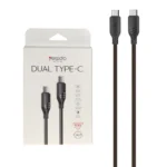 کابل شارژ فست yesido Type-C To Type-C مدل CA175 - مشکی (گارانتی 12 ماه تعویض نیکان همراه)