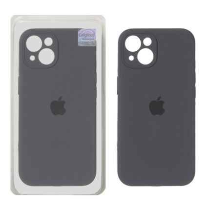 قاب سیلیکونی پاک کنی اورجینال Master Quality مدل Apple iPhone 13 / iPhone 14 - خاکستری (پک دار)