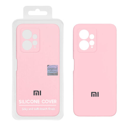 قاب سیلیکونی پاک کنی اورجینال Master Quality مدل Xiaomi Redmi Note 12 4G - صورتی (پک دار)