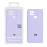 قاب سیلیکونی پاک کنی اورجینال Master Quality مدل Xiaomi Redmi 10C / Redmi 10 Power / Poco C40 - یاسی (پک دار)