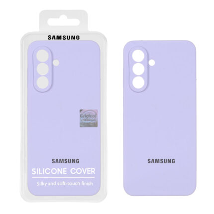 قاب سیلیکونی پاک کنی اورجینال Master Quality مدل Samsung Galaxy A56 / A36 - یاسی (پک دار)