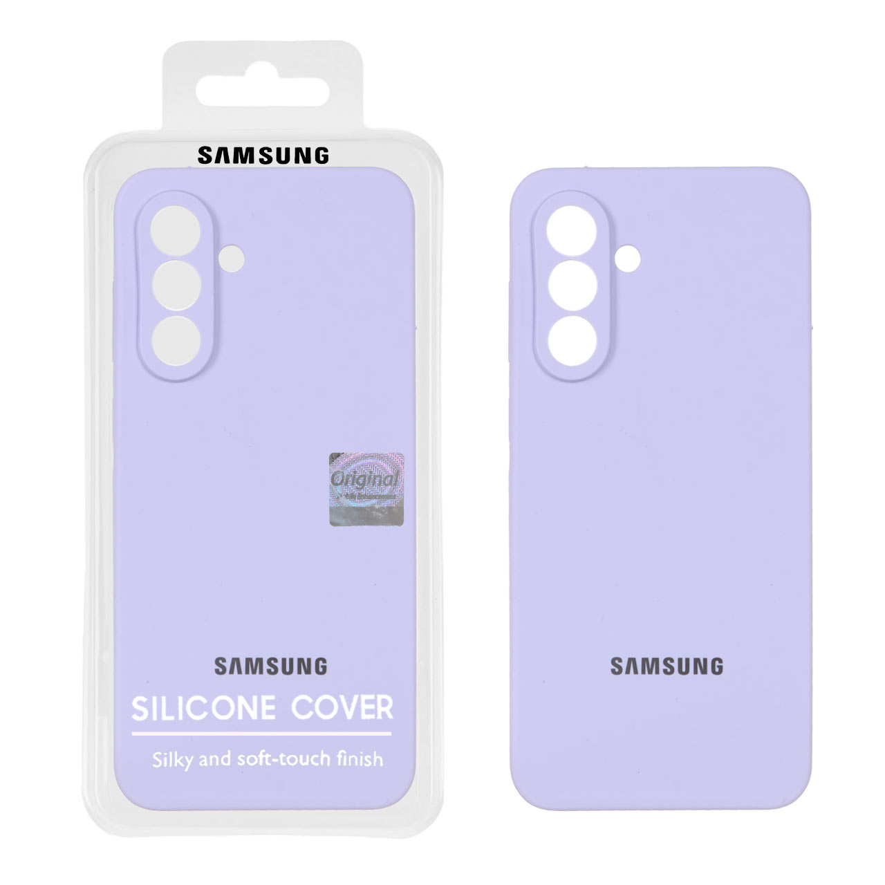 1330576 قاب سیلیکونی پاک کنی اورجینال Master Quality مدل Samsung Galaxy A56 / A36 - یاسی (پک دار) - تصویر 1
