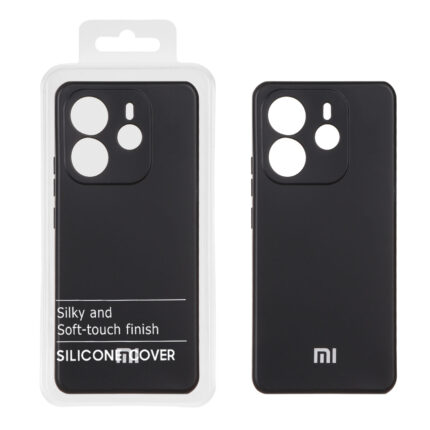 قاب نیو سیلیکون محافظ لنزدار RFF مدل Xiaomi Redmi Note 14 4G - مشکی (پک دار)