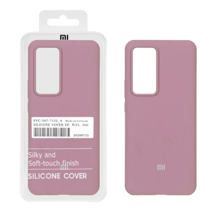 قاب سیلیکونی پاک کنی اورجینال درجه یک Xiaomi Mi 12T / Mi 12T Pro / Redmi K50 - بنفش کدر (پک دار)