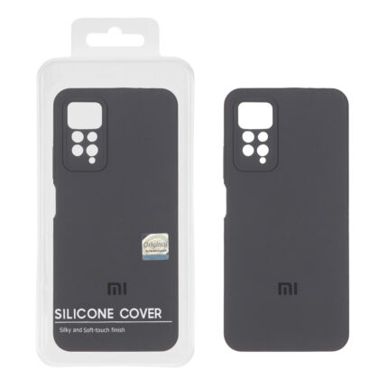 قاب سیلیکونی پاک کنی اورجینال Master Quality مدل Xiaomi Redmi Note 12 Pro 4G / Redmi Note 11 Pro - خاکستری (پک دار)