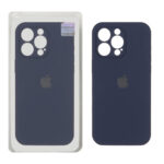 قاب سیلیکونی پاک کنی اورجینال Master Quality مدل Apple iPhone 15 Pro Max - سرمه ای (پک دار)