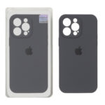 قاب سیلیکونی پاک کنی اورجینال Master Quality مدل Apple iPhone 14 Pro Max - خاکستری (پک دار)