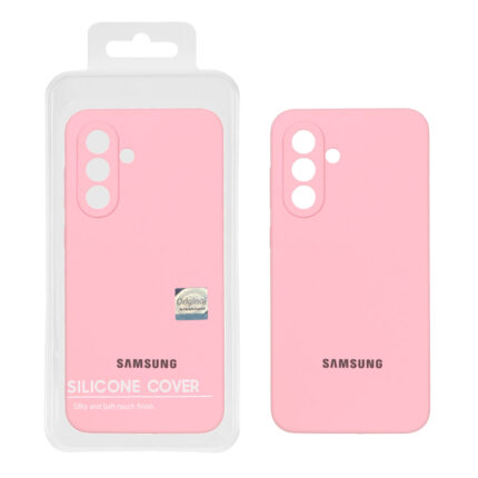 قاب سیلیکونی پاک کنی اورجینال Master Quality مدل Samsung Galaxy A56 / A36 - صورتی (پک دار)