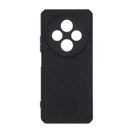 قاب طرح چرم حصیری Golden lion مدل Xiaomi Redmi 14C / Redmi A3 Pro / Redmi A4 / Poco C75 - مشکی