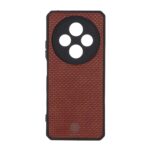قاب طرح چرم حصیری Golden lion مدل Xiaomi Redmi 14C / Redmi A3 Pro / Redmi A4 / Poco C75 - قهوه ای
