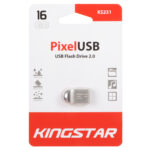 KingStar Pixel KS231 USB2.0 Flash Memory-16GB - نقره ای (گارانتی متین)