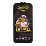 محافظ صفحه نمایش شیشه ای Full Cover Super D Esd Ewesell مدل Apple iPhone 12 Pro Max (بدون پک)