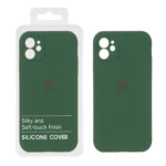 قاب سیلیکونی پاک کنی اورجینال Master Quality مدل Apple iPhone 11 - سبز تیره (پک دار)