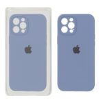 قاب سیلیکونی پاک کنی اورجینال Master Quality مدل Apple iPhone 12 Pro Max - فیلی (پک دار)