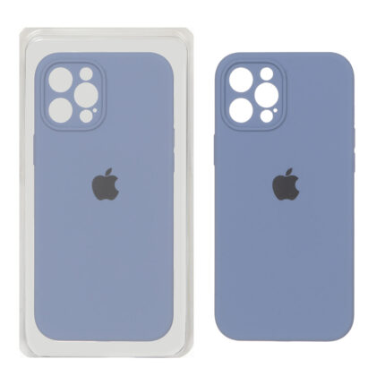 قاب سیلیکونی پاک کنی اورجینال Master Quality مدل Apple iPhone 12 Pro Max - فیلی (پک دار)