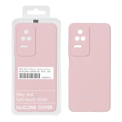 قاب سیلیکونی پاک کنی اورجینال درجه یک Xiaomi Poco F4 / K30S - کالباسی (پک دار)