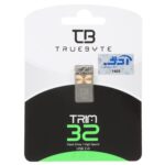 فلش مموری TRUEBYTE USB2.0 مدل TRIM ظرفیت 32GB - طلایی (گارانتی مادام العمر شرکت آی تین)