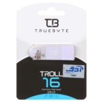 TRUEBYTE TROLL USB2.0 Flash Memory - 16GB یاسی (گارانتی مادام العمر شرکت آی تین)