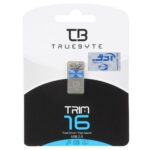 TRUEBYTE TRIM USB2.0 Flash Memory - 16GB آبی (گارانتی مادام العمر شرکت آی تین)