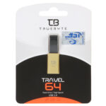 TRUEBYTE TRAVEL USB2.0 Flash Memory - 64GB طلایی (گارانتی مادام العمر شرکت آی تین)