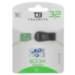 (گارانتی مادام‌العمر شرکت آی تین) TRUEBYTE microSDXC & Card Reader U3 Class 10 633X -95MB/s - 32GB