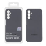 قاب سیلیکونی پاک کنی اورجینال Master Quality مدل Samsung Galaxy A24 - خاکستری (پک دار)