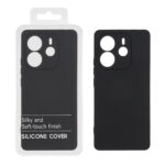 قاب سیلیکونی HighCopy مدل Xiaomi Redmi Note 14 4G - مشکی (پک دار) - PL
