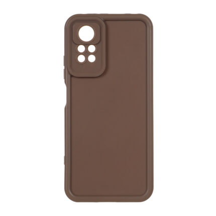 قاب Solid Case مدل Xiaomi Redmi Note 12 Pro 4G / Redmi Note 11 Pro - قهوه ای