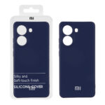 قاب نیو سیلیکون محافظ لنزدار RFF مدل Xiaomi Poco X7 Pro - سرمه ای (پک دار)