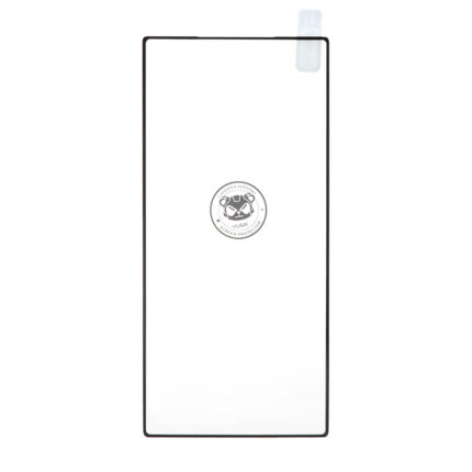محافظ صفحه نمایش شیشه ای خم فول چسب Full Cover Kusa درجه یک - Samsung Galaxy S23 Ultra - مشکی