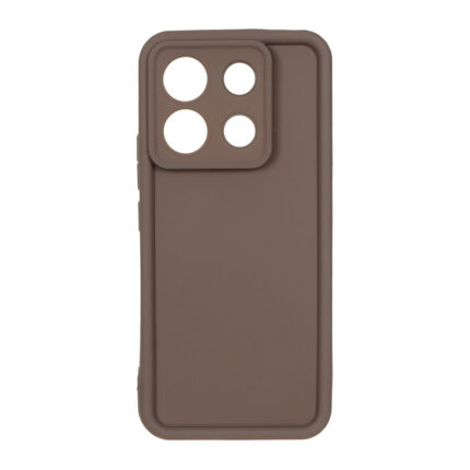 قاب Solid Case مدل Xiaomi Redmi Note 13 Pro 5G / Poco X6 5G - قهوه ای