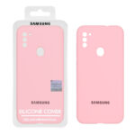 قاب سیلیکونی پاک کنی اورجینال Master Quality مدل Samsung Galaxy A11 / M11 - صورتی (پک دار)
