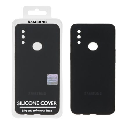 قاب سیلیکونی پاک کنی اورجینال Master Quality مدل Samsung Galaxy A10s - مشکی (پک دار)
