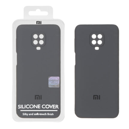 قاب سیلیکونی پاک کنی اورجینال Master Quality مدل Xiaomi Redmi Note 9S / Redmi Note 9 Pro / Redmi Note 9 Pro Max - خاکستری (پک دار)