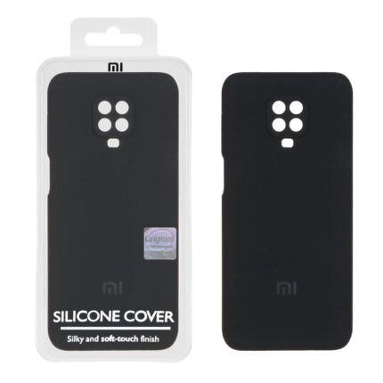 قاب سیلیکونی پاک کنی اورجینال Master Quality مدل Xiaomi Redmi Note 9S / Redmi Note 9 Pro / Redmi Note 9 Pro Max - مشکی (پک دار)